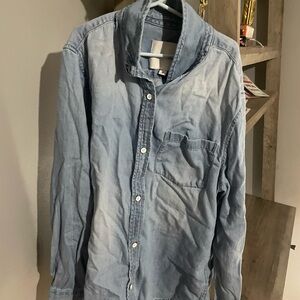 Women's Light Blue Denim Shirt